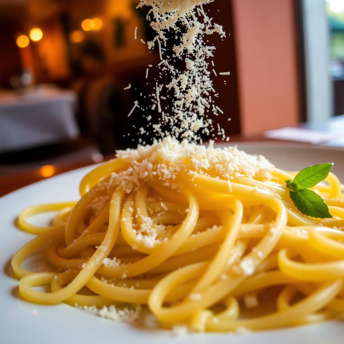 Pasta med parmesan